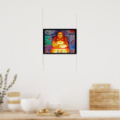 Poster Laughing Buddha (Cuisine)