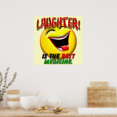 Poster Laughter is the Best Medicine (Cuisine)
