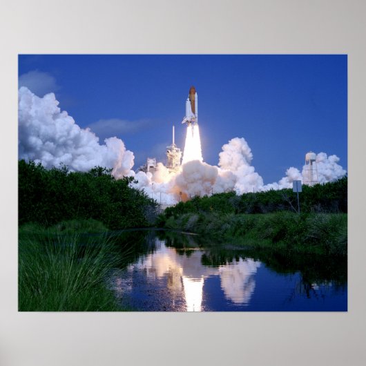 Poster Launch of Space Shuttle (Devant)