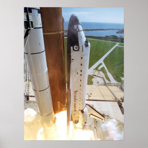 Poster Launch of Space Shuttle Atlantis (STS-115)