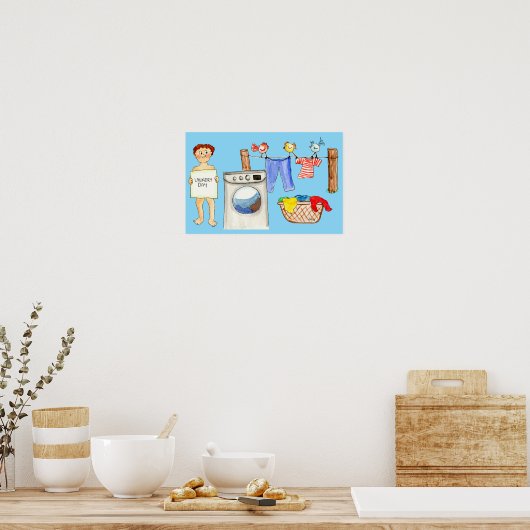 Poster Laundry Day (Cuisine)