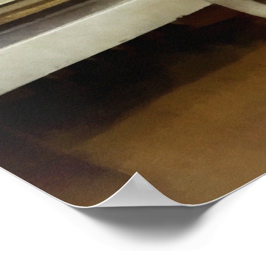 Poster Laundry Drying à Kitchen (Coin)