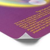 Poster L'aura humaine claire (Coin)