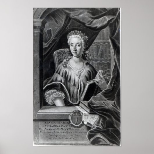 Poster Laura Maria Caterina Bassi (Devant)