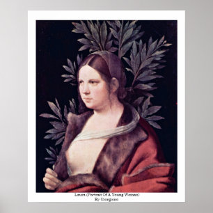 Poster Laura (Portrait D'Une Jeune Femme) Par Giorgione