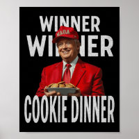 Lauréat du dîner Cookie Dinner Funny Trump 2024 47