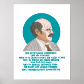 Poster Lauréat du loto Erwin Lindemann - Loriot - Funny (Devant)