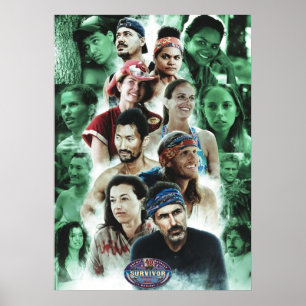 Poster Lauréats De Survivant À War Old School