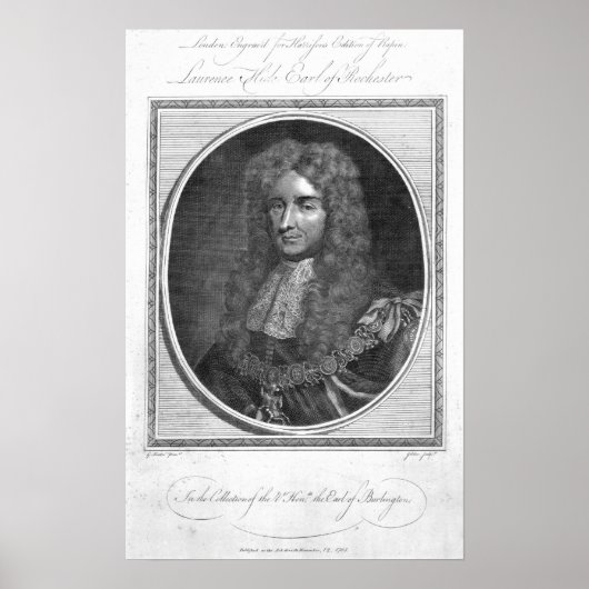 Poster Laurence Hyde, 1er comte de Rochester (Devant)