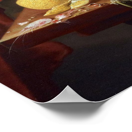 Poster Laurens Craen Vie morte avec vue imaginaire (Coin)