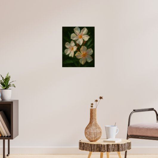 Poster Laurier-rose : Impressionnisme d'élégance toxique (Salon 3)