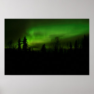 Poster L'aurore au-dessus de la copie de Denali
