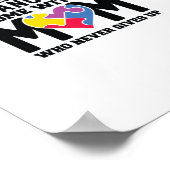 Poster L'autisme ne vient pas avec un manuel (Coin)