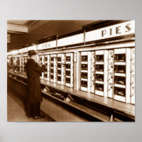L'Automat New York History Vintage Image 1935