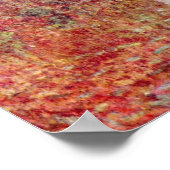 Poster L'automne à Argenteuil par Claude Monet (Coin)