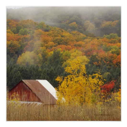 POSTER "L'AUTOMNE À LA CAMPAGNE" (Devant)