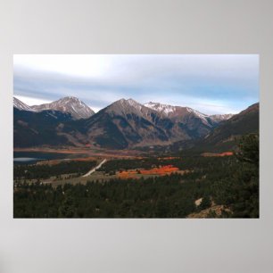 Poster L'automne dans les Rocheuses