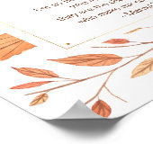 Poster L'automne part de l'Ami Action de grâces (Coin)