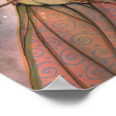 Poster L'automne Queen Fairy Imaginaire Art par Molly Har (Coin)