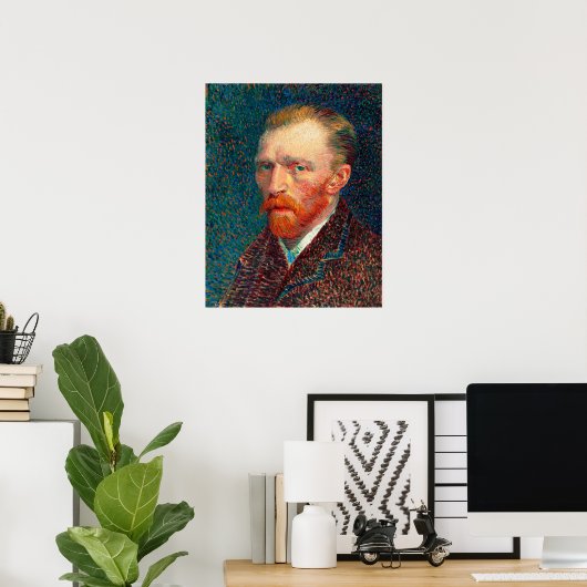 Poster L'autoportrait de Van Gogh (Bureau à domicile)