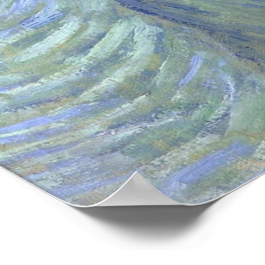 Poster L'autoportrait de Van Gogh (Coin)