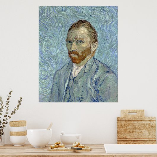 Poster L'autoportrait de Van Gogh (Cuisine)
