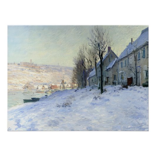 Poster Lavacourt soleil et neige (Devant)