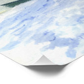 Poster Lavacourt soleil et neige (Coin)