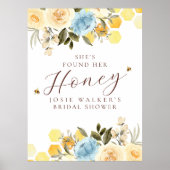 Poster Lavage de Bébé en Nid d'Abeille (Devant)