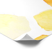 Poster Lavage de Bébé en Nid d'Abeille (Coin)