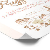 Poster Lavage de vachette Oh Bébé Cadeau de couche (Coin)