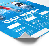 Poster Lavage de voiture (Coin)