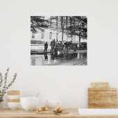 Poster Lavage électrique de camion-feu, 1923 (Cuisine)