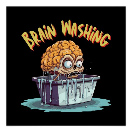 Poster Lavages de cerveau (Devant)