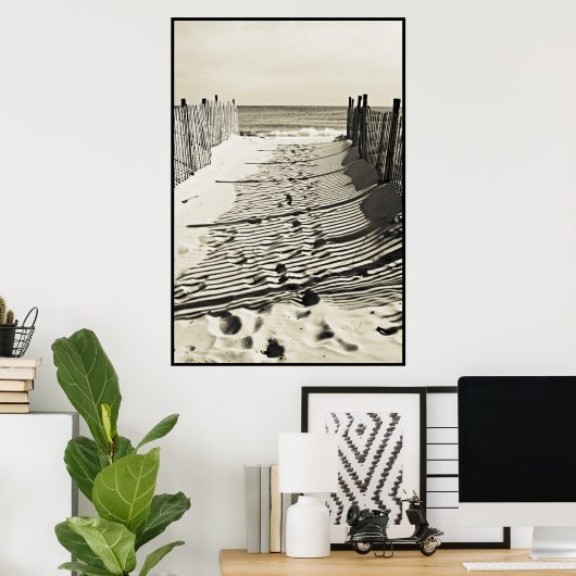 Poster Lavallette, NJ (Bureau à domicile)