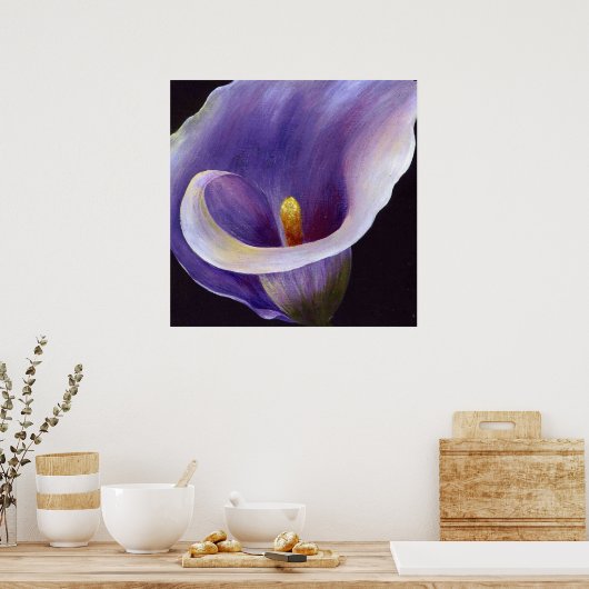 Poster Lavande Calla Lily (Cuisine)