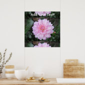 Poster Lavande Dahlia (Cuisine)