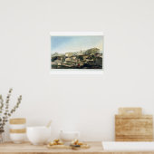 Poster L'avant ouest du Parthénon, plaque 19 de Par (Cuisine)