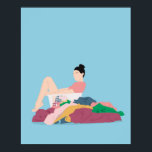 Poster Lave Jour Art Imprimer<br><div class="desc">Cette Buanderie Room Art Print est unique! Mélangez et associez vos impressions d'art préférées sur un mur de galerie qui met en valeur tout ce qui rend votre style unique.</div>