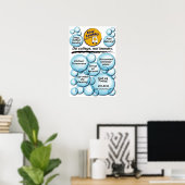 Poster Lave-linge facile (Bureau à domicile)