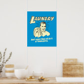 Poster Lave-linge : Ne t'inquiète pas Maman Thanksgiving (Cuisine)