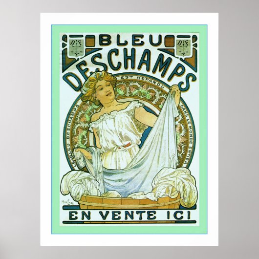 Poster Lave-linge ~ Publicité Vintage (Devant)