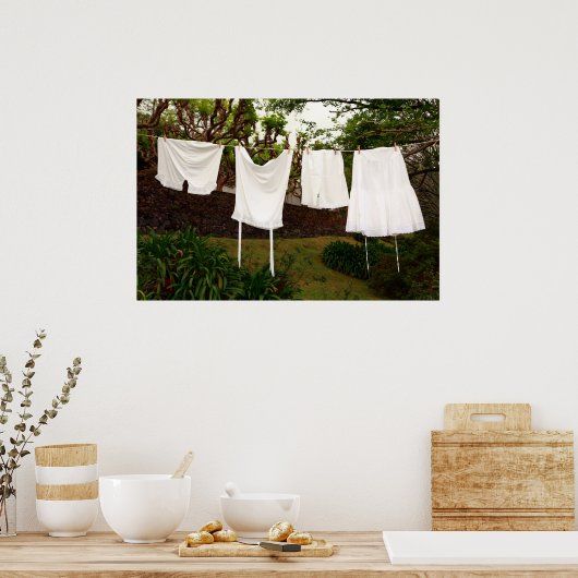Poster Lave-linge vintage (Cuisine)