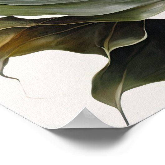 Poster Lavender Calla Lilies Lily Flower Art Imprimer Pos (Coin)