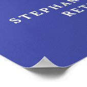 Poster Lavender encourage à la retraite de 65 ans (Coin)