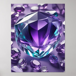 Poster Lavender Gemstone
