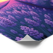 Poster Lavender Sunset Dream: An Impressionistic Landscap (Coin)