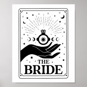 Poster L'avenir de la mariée Mme Tarot Gothic Bridal Part