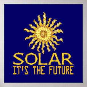 Poster L'avenir de l'énergie solaire