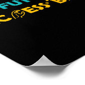 Poster L'Avenir Est Accessible Braille Langue Signale Amé (Coin)